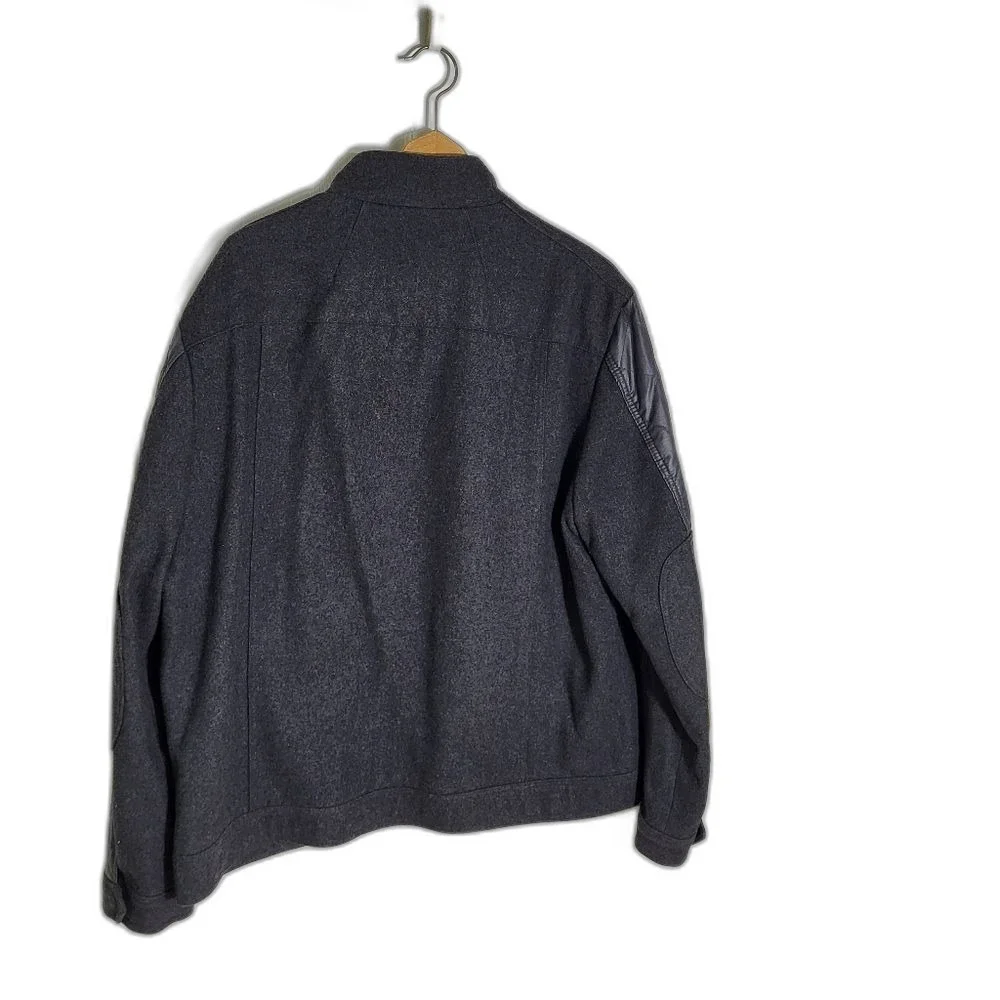 Mens Wool Blend  Utility Jacket - XXL